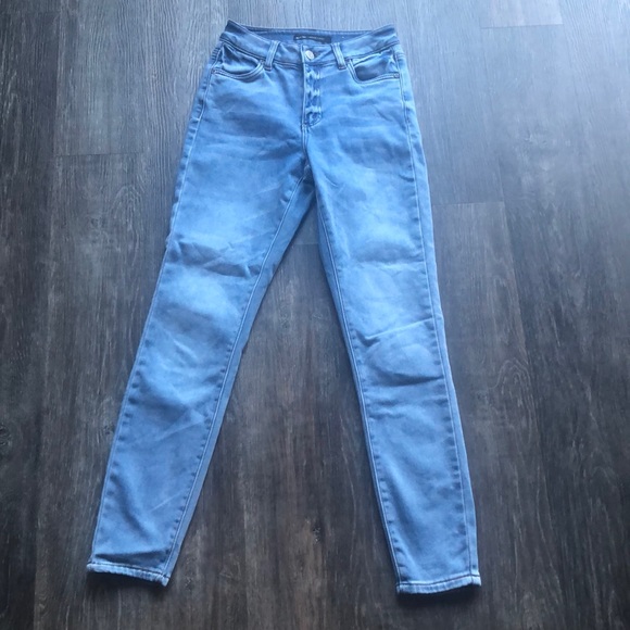 Women’s Bluenotes Lined High Rise Jeggings Sz 25 - Picture 1 of 5